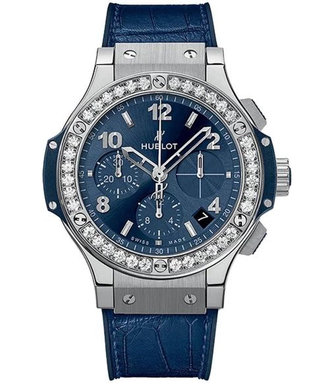HUBLOT Темно-синие металлические часы, фото 1