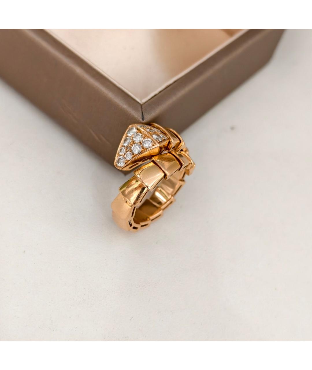 BVLGARI Золотое кольцо из розового золота, фото 6