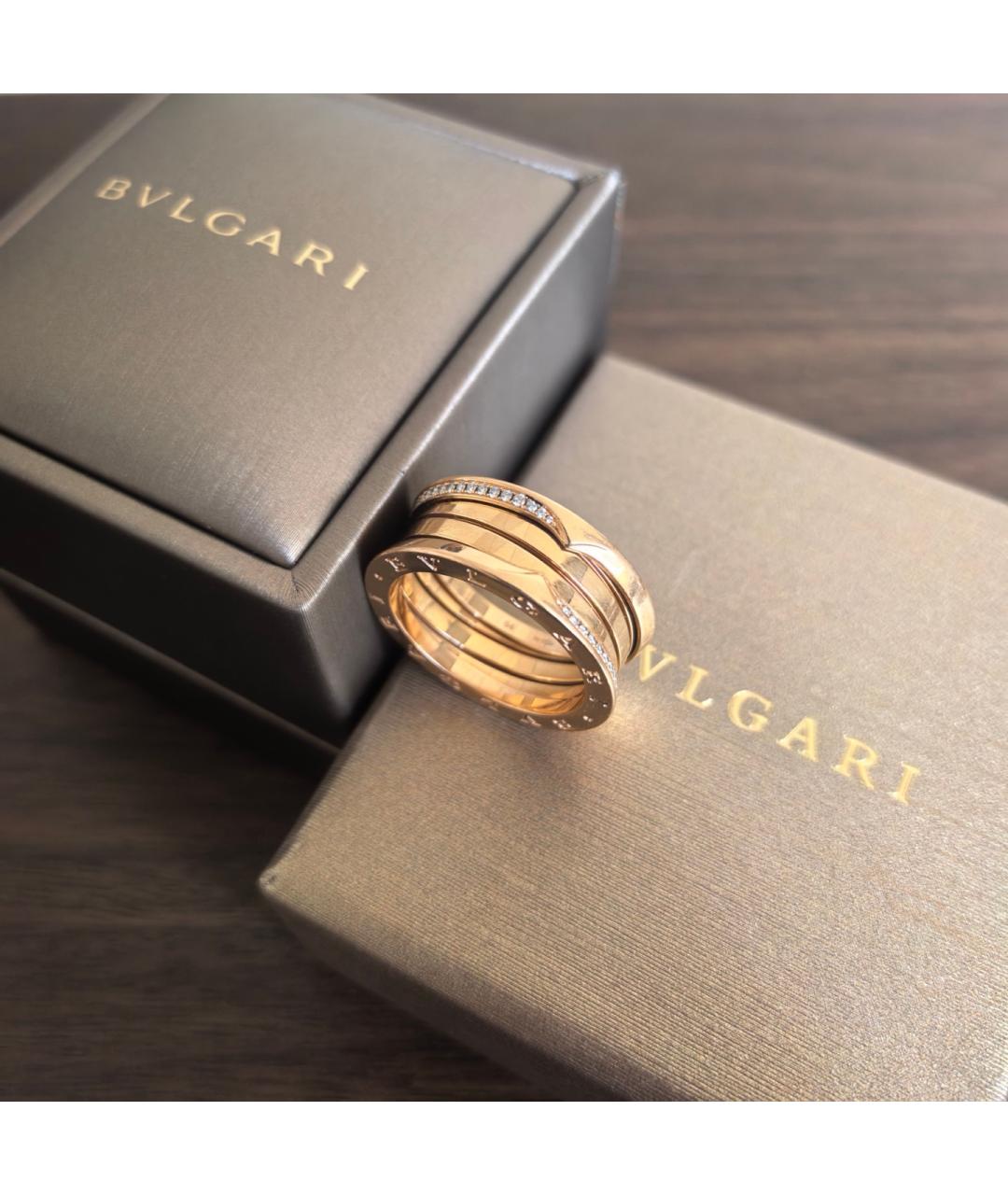 BVLGARI Золотое кольцо из розового золота, фото 2