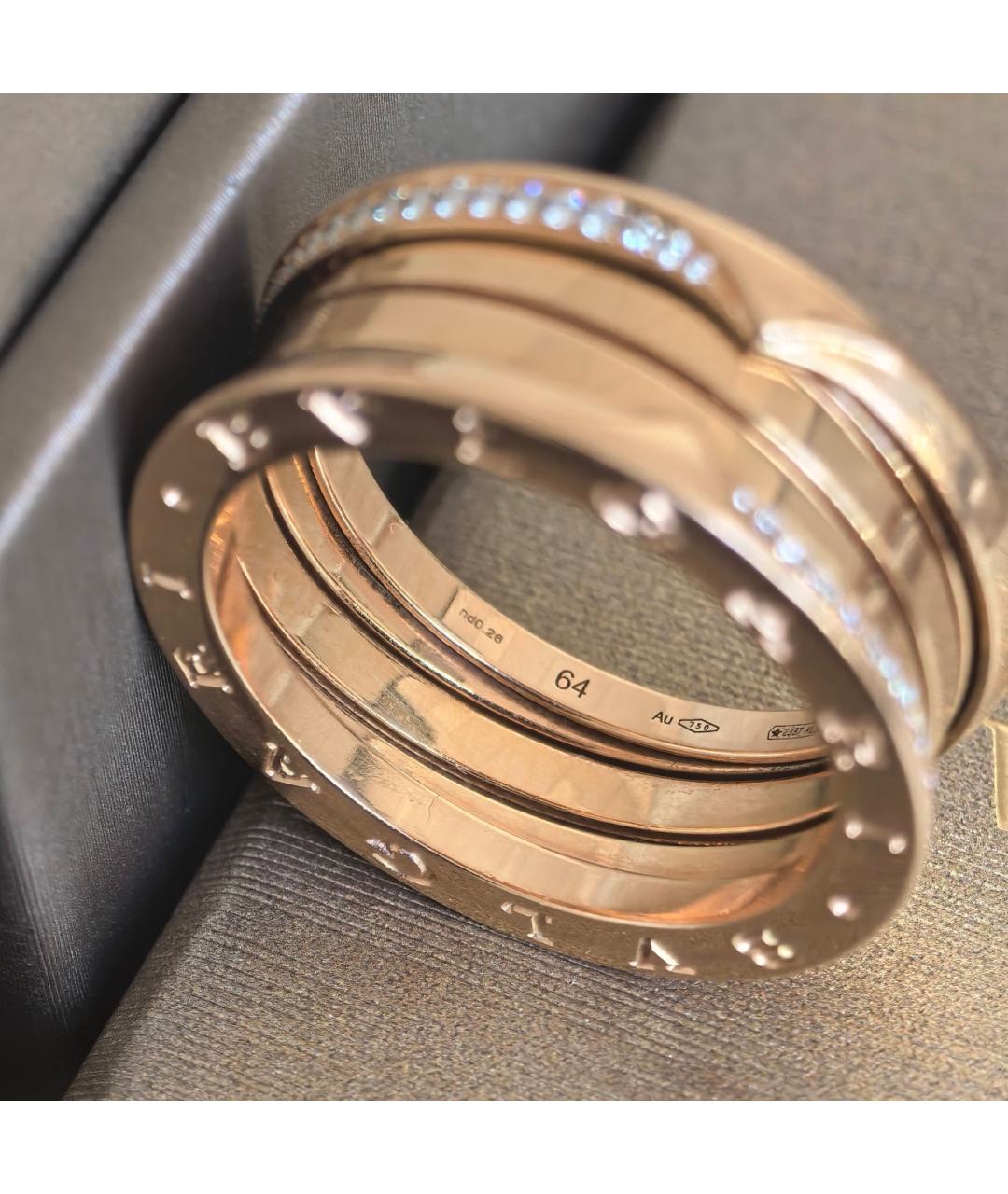 BVLGARI Золотое кольцо из розового золота, фото 3