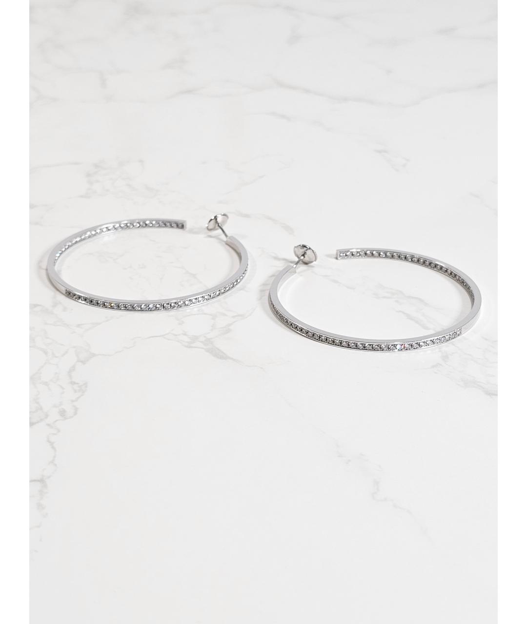 CARTIER Серебряные серьги из белого золота, фото 5