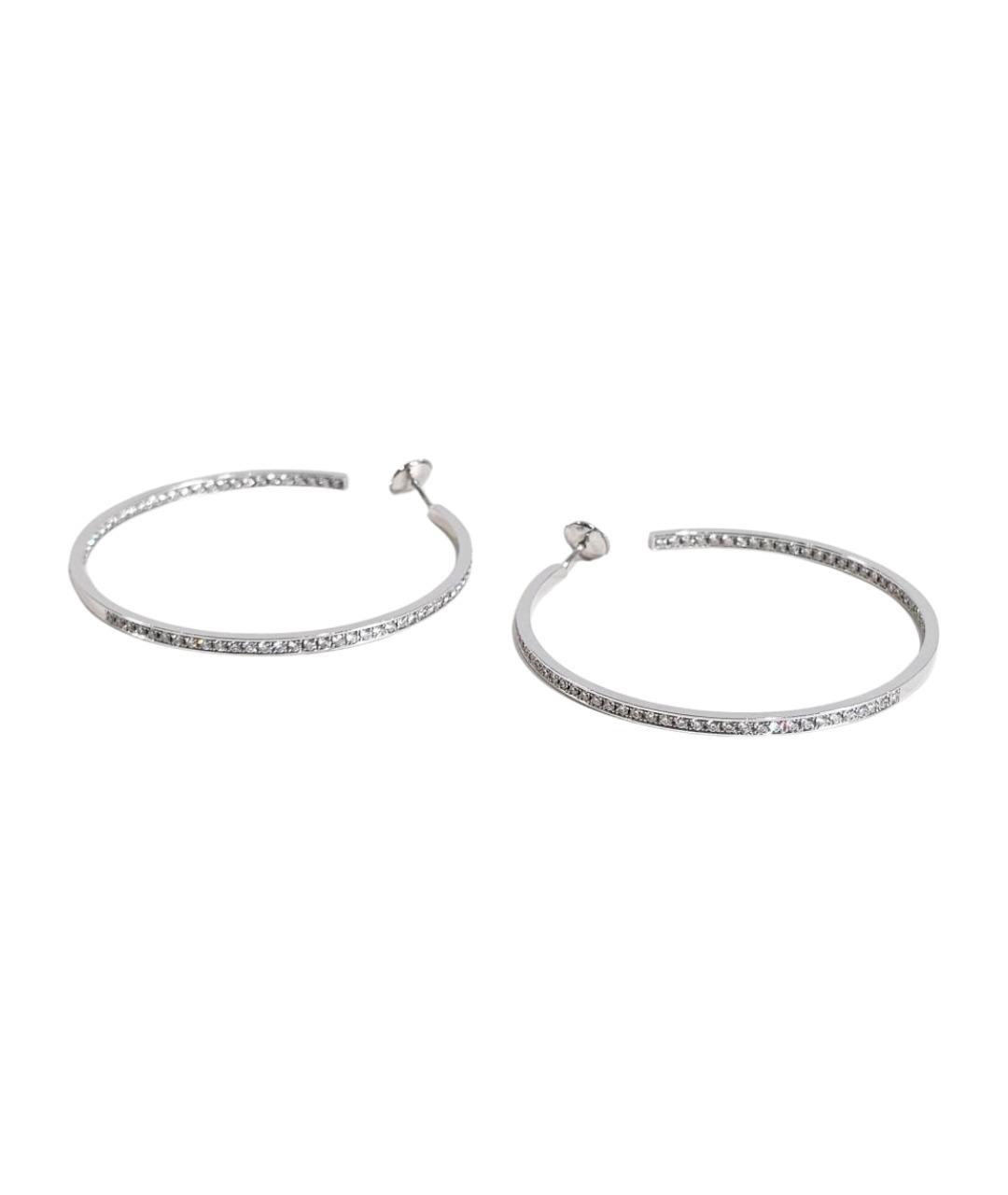 CARTIER Серебряные серьги из белого золота, фото 1