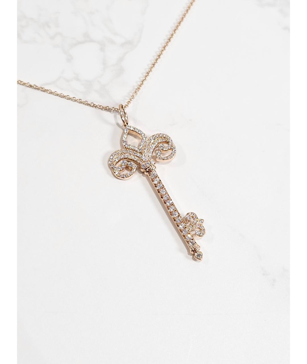 TIFFANY&CO Золотое колье из розового золота, фото 2