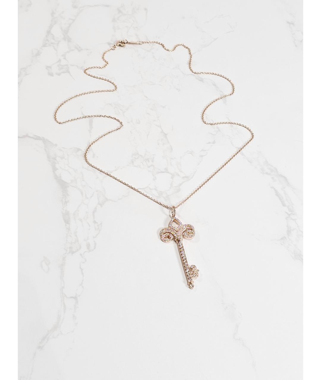 TIFFANY&CO Золотое колье из розового золота, фото 3