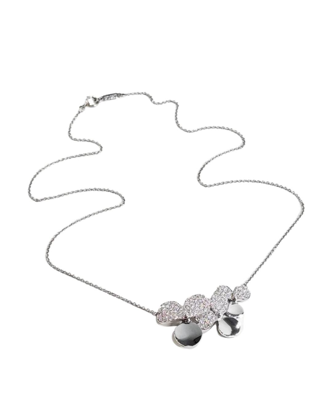 TIFFANY&CO Серебряное платиновое колье, фото 1