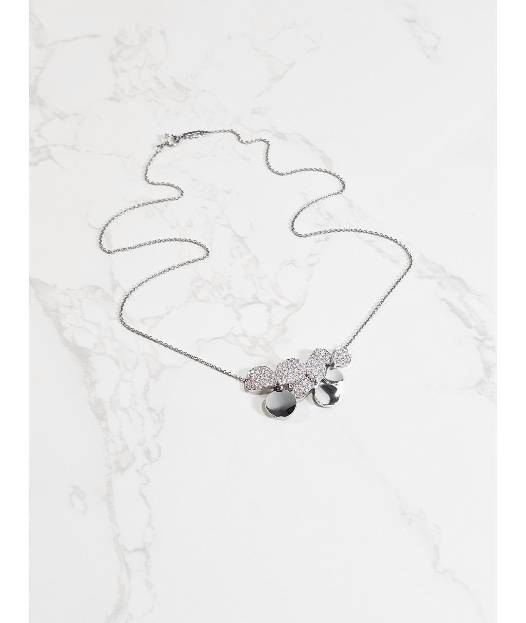 TIFFANY&CO Серебряное платиновое колье, фото 3