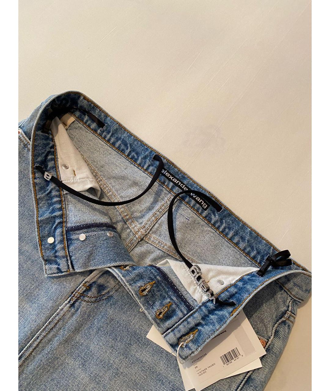 ALEXANDER WANG Деним юбка миди, фото 3