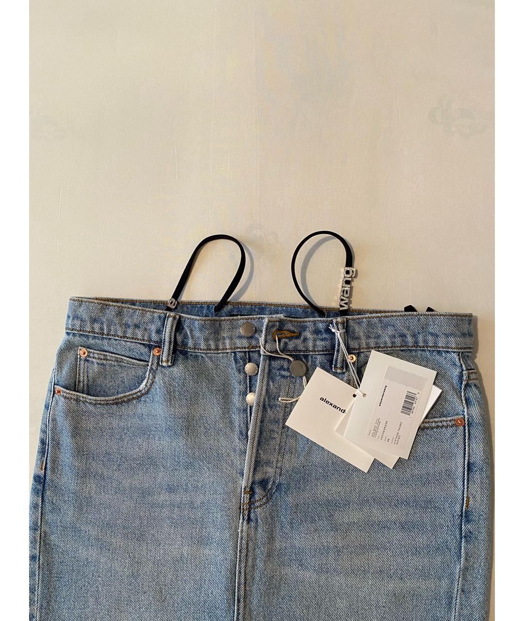 ALEXANDER WANG Деним юбка миди, фото 6