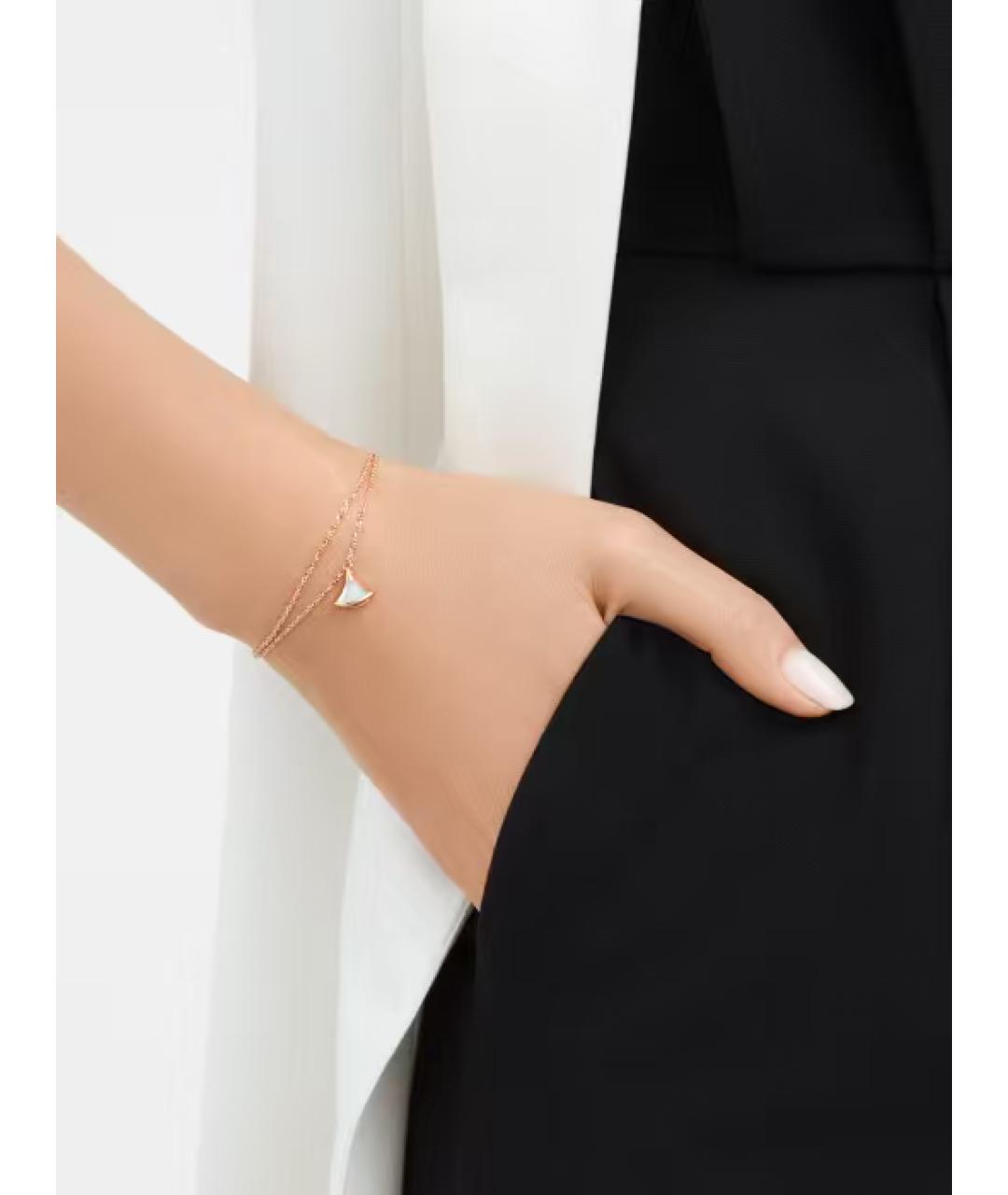 BVLGARI Золотой браслет из розового золота, фото 2