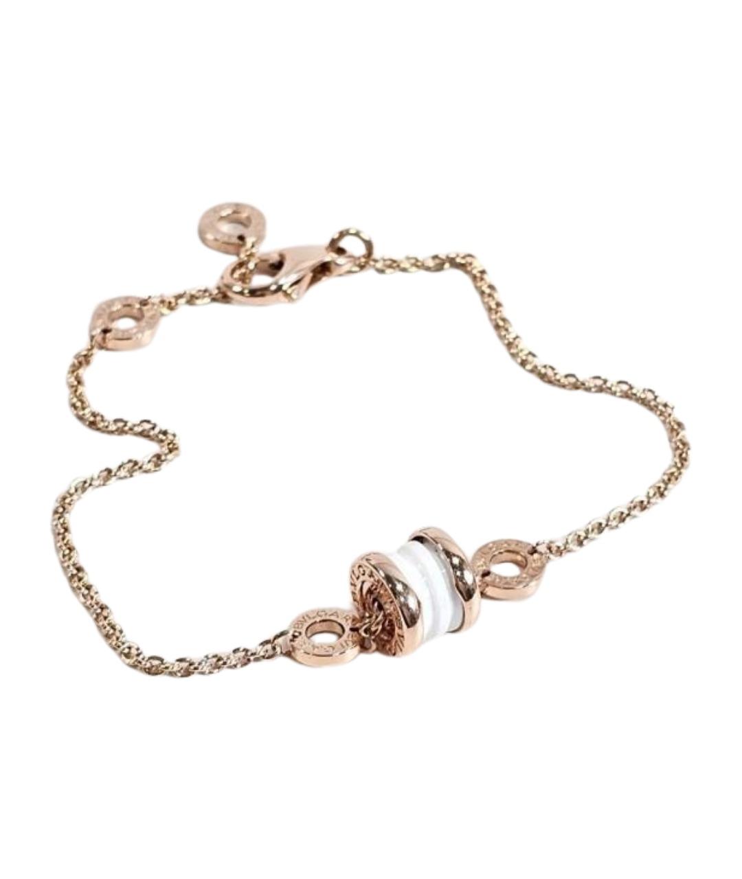 BVLGARI Золотой браслет из розового золота, фото 1