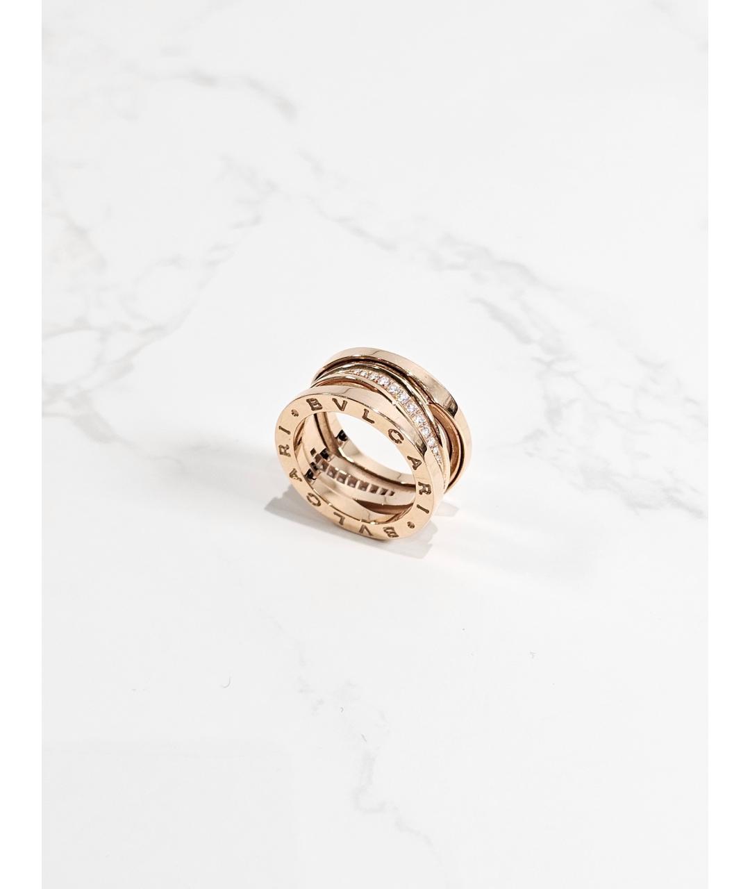 BVLGARI Золотое кольцо из розового золота, фото 3