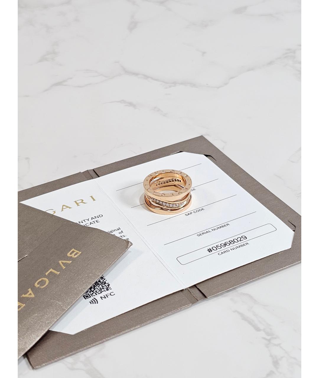 BVLGARI Золотое кольцо из розового золота, фото 2