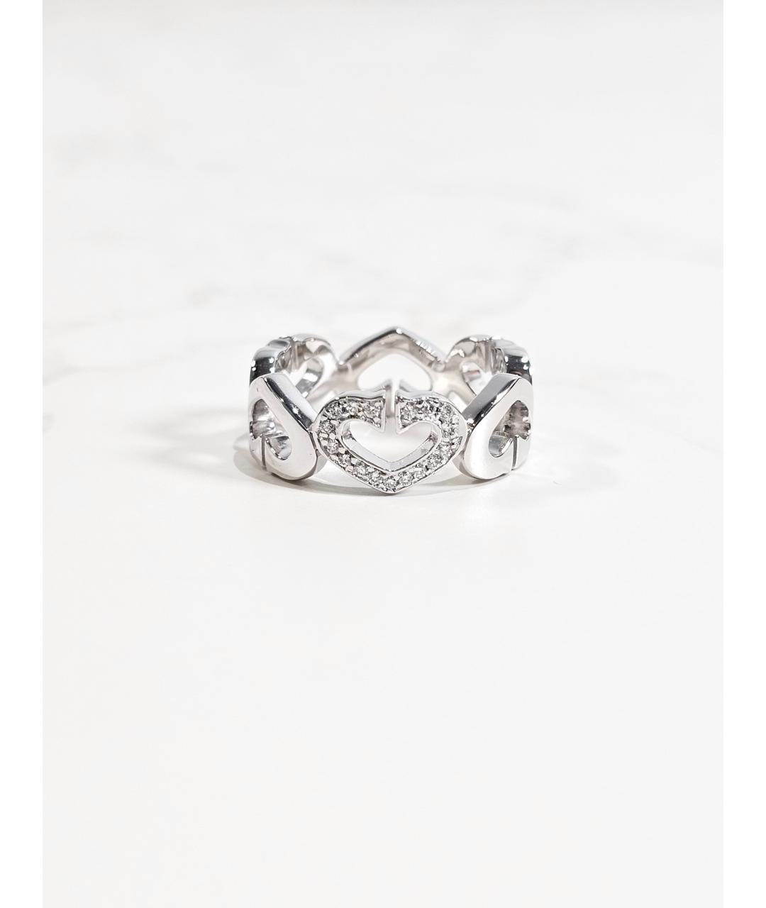 CARTIER Серебряное кольцо из белого золота, фото 3