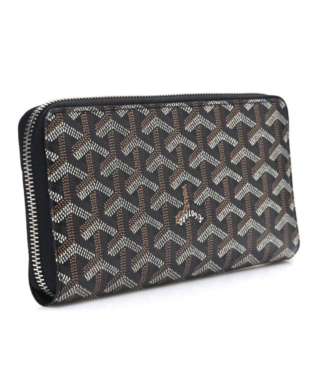 GOYARD Черный кошелек, фото 7