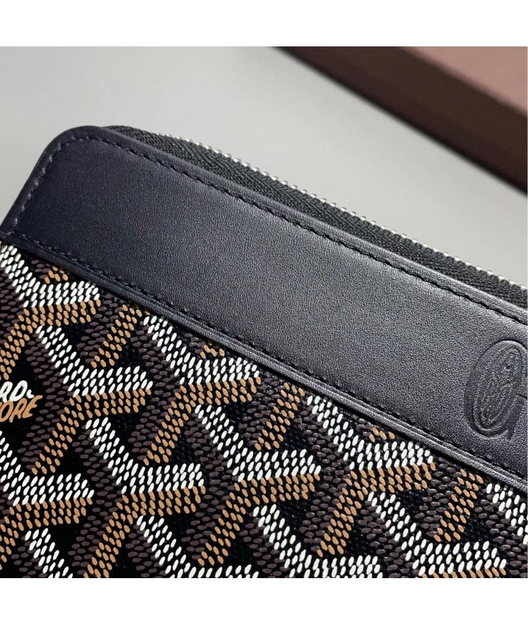 GOYARD Черный кошелек, фото 5