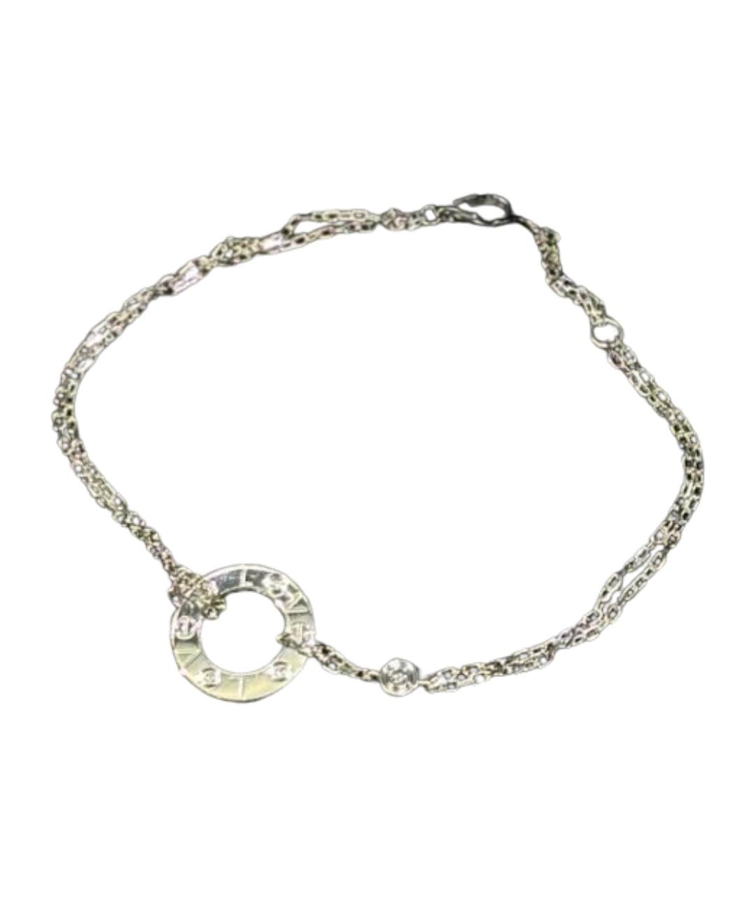 CARTIER Серебряный браслет из белого золота, фото 1