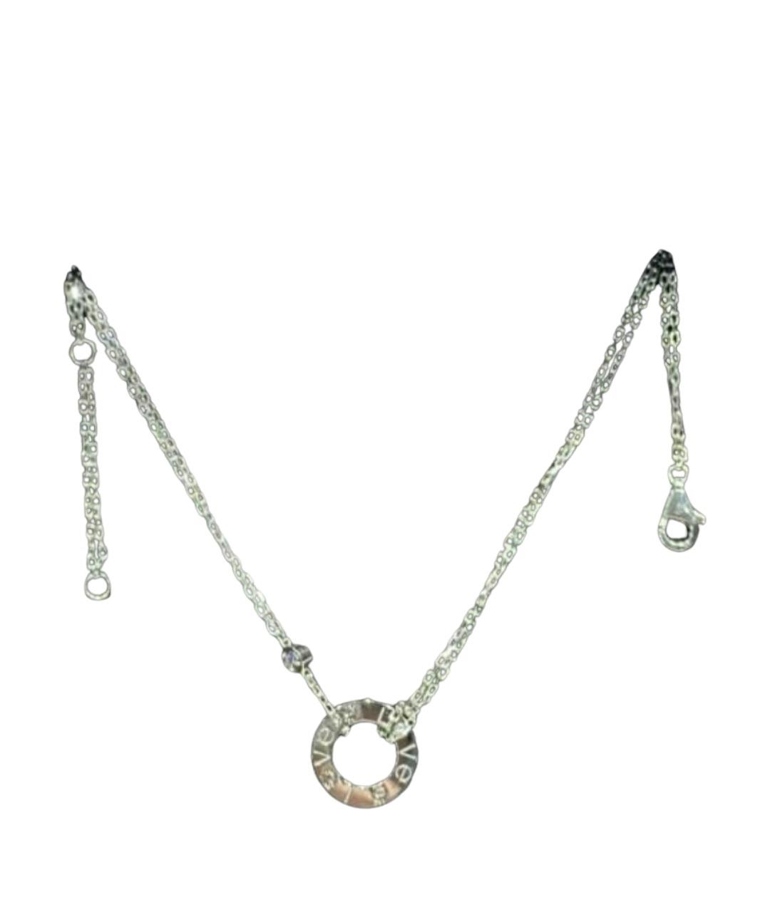 CARTIER Серебряная подвеска из белого золота, фото 1