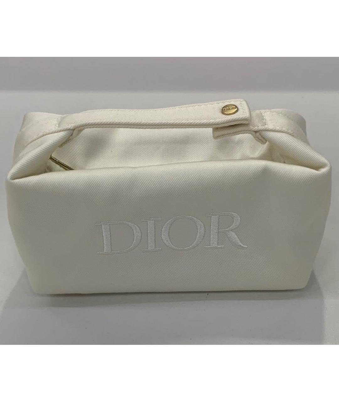 DIOR BEAUTY Белая тканевая косметичка, фото 5