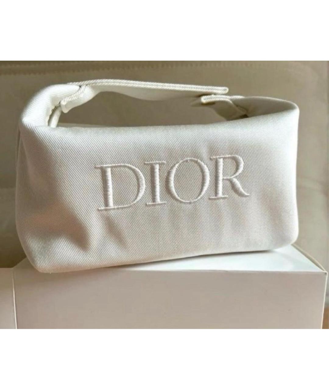 DIOR BEAUTY Белая тканевая косметичка, фото 2