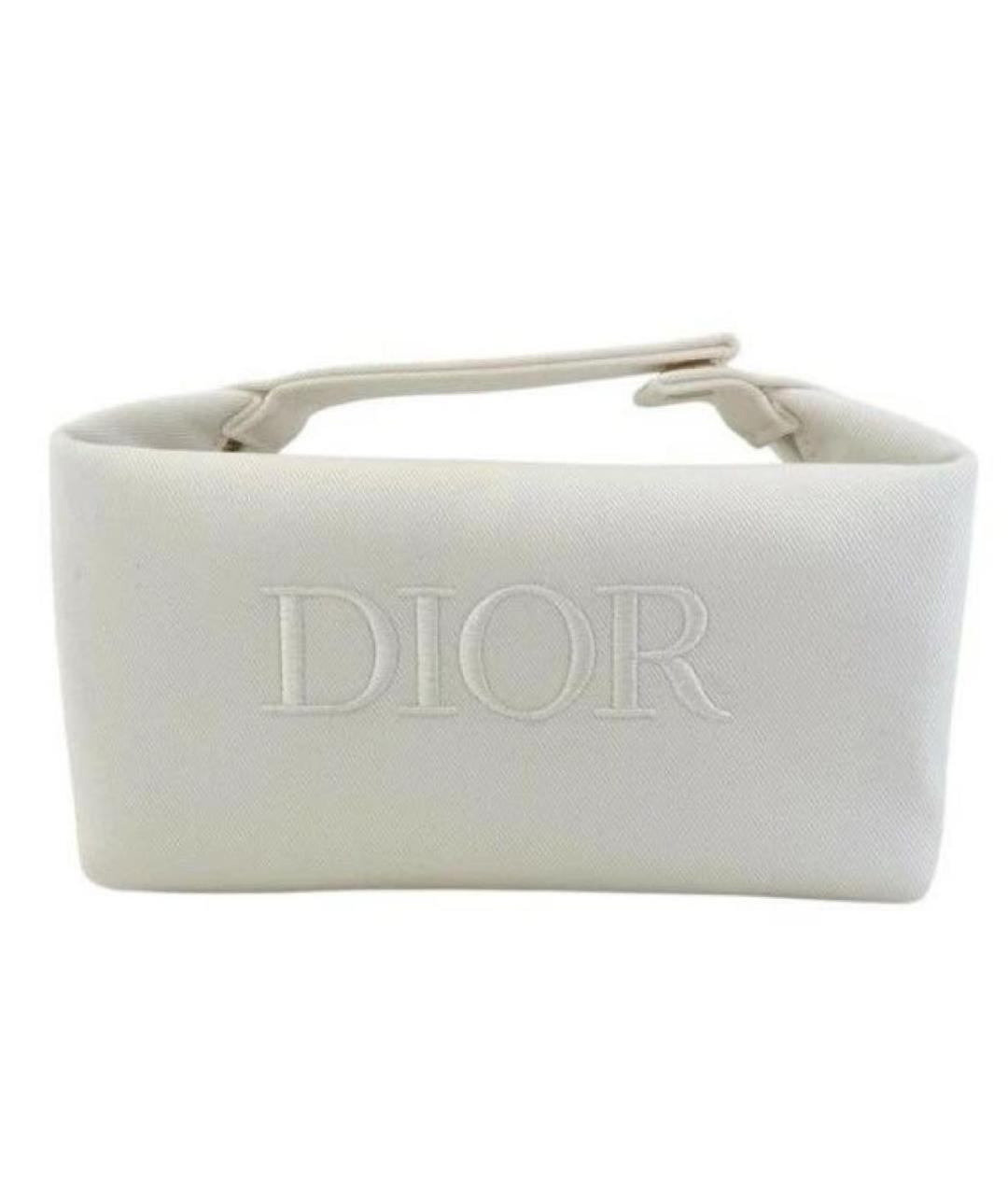 DIOR BEAUTY Белая тканевая косметичка, фото 6