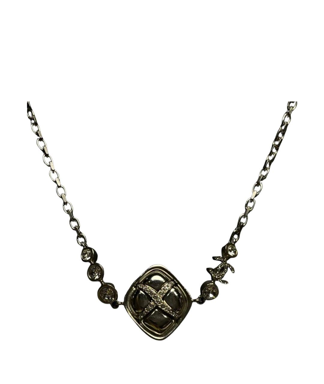 CHANEL Серебряное колье, фото 1