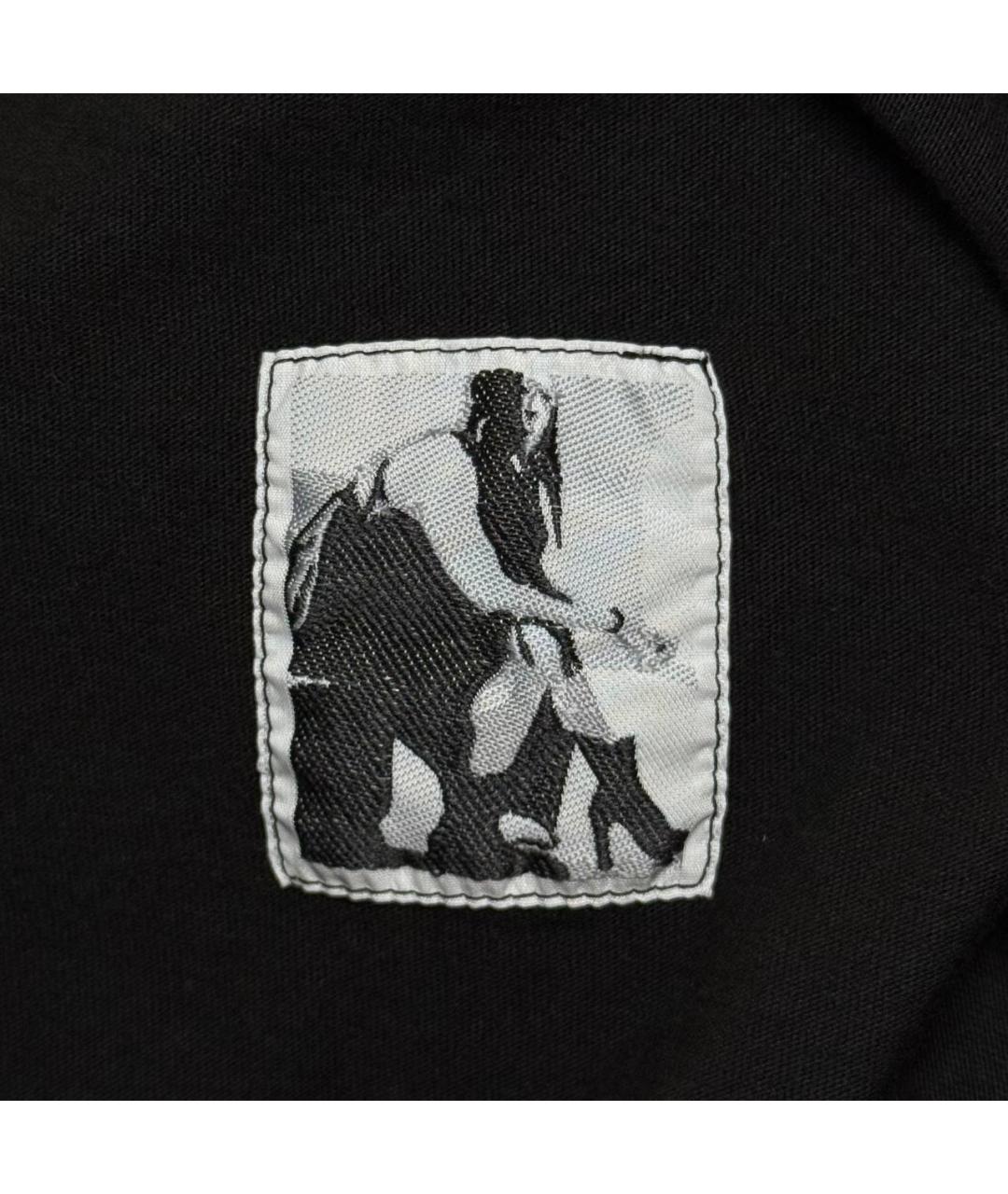 RICK OWENS DRKSHDW Черная футболка, фото 6