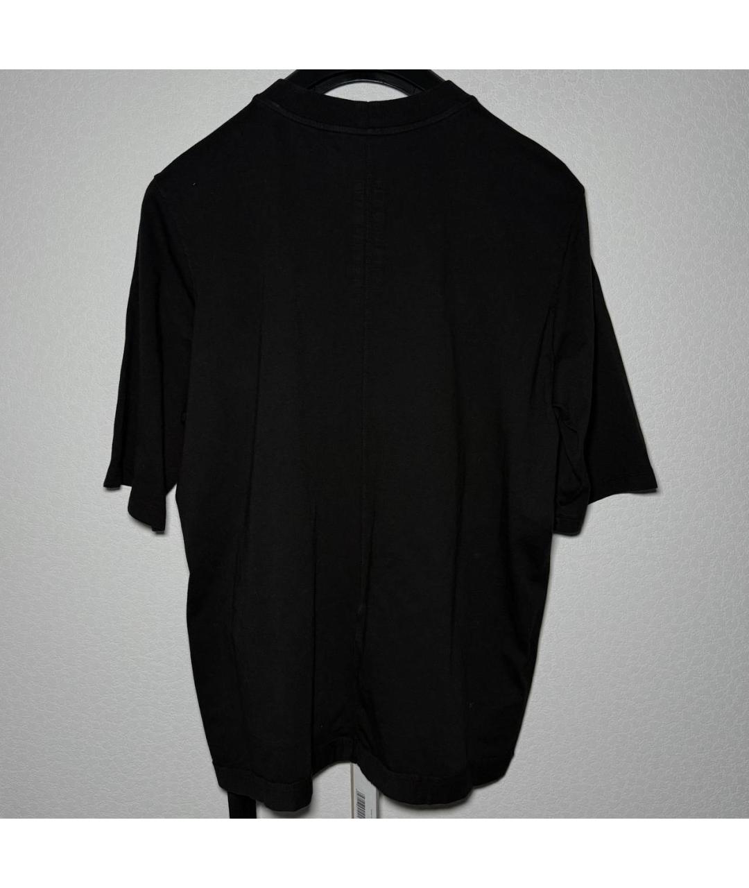 RICK OWENS DRKSHDW Черная футболка, фото 3