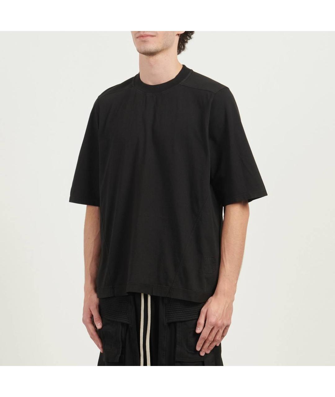 RICK OWENS DRKSHDW Черная футболка, фото 2