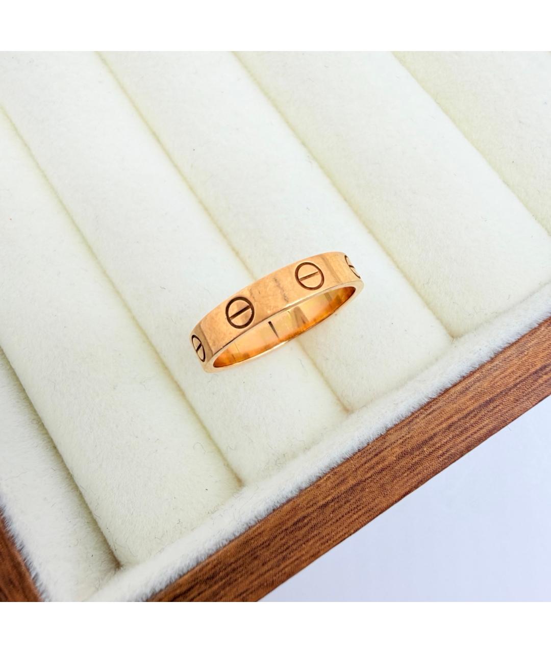 CARTIER Золотое кольцо из розового золота, фото 5