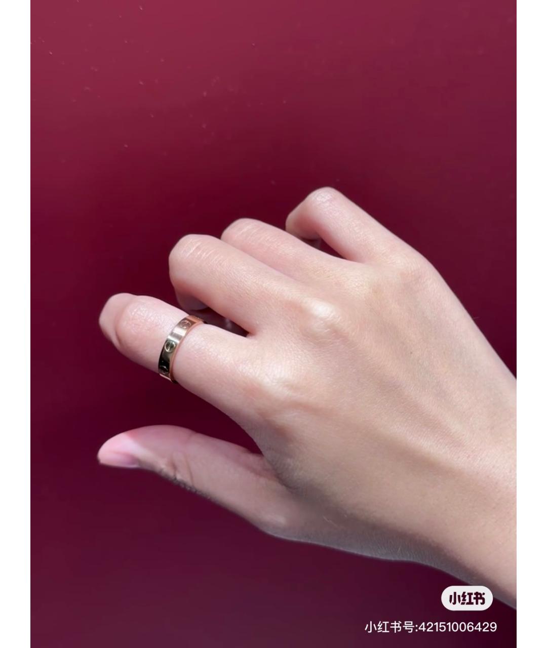 CARTIER Золотое кольцо из розового золота, фото 7