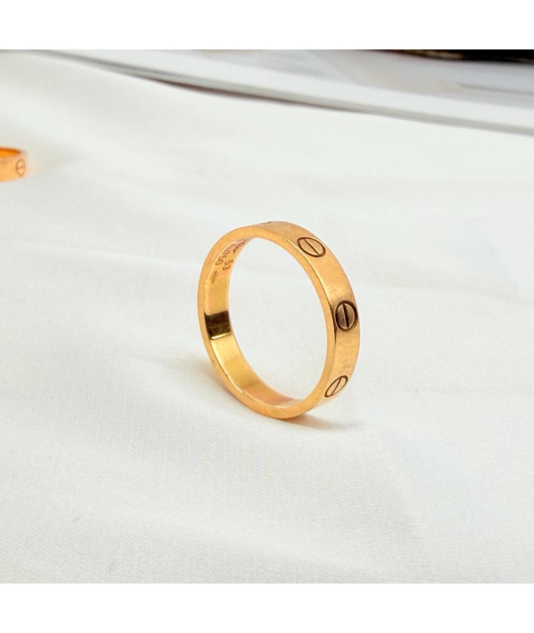 CARTIER Золотое кольцо из розового золота, фото 9