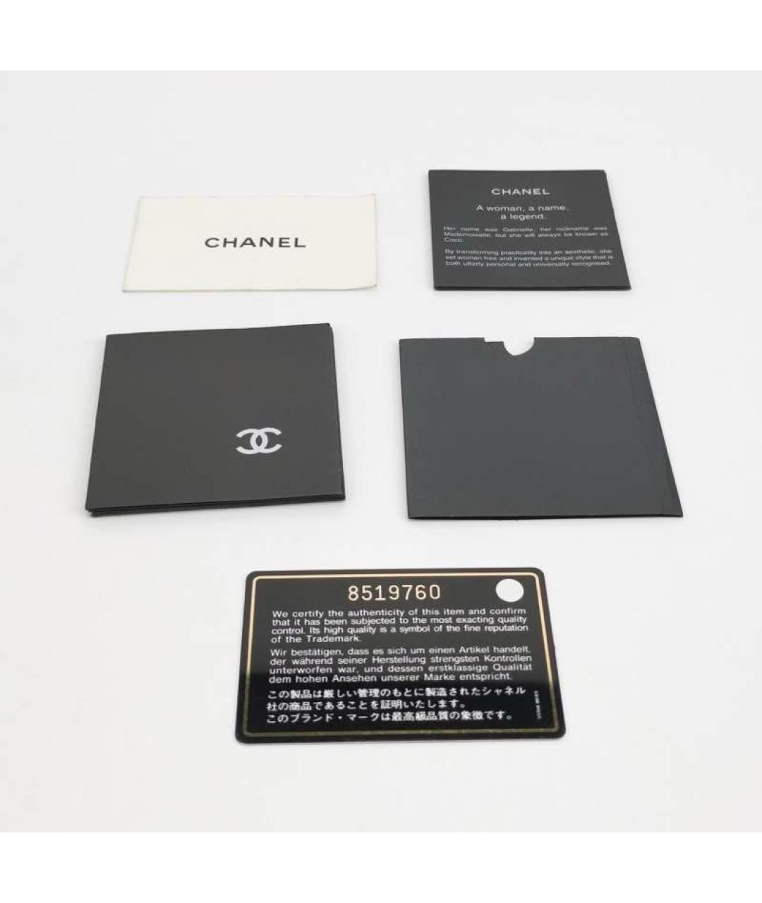 CHANEL Черная твидовая сумка с короткими ручками, фото 5