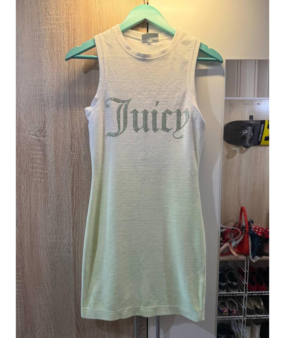 JUICY COUTURE Мульти хлопковое повседневное платье, фото 8