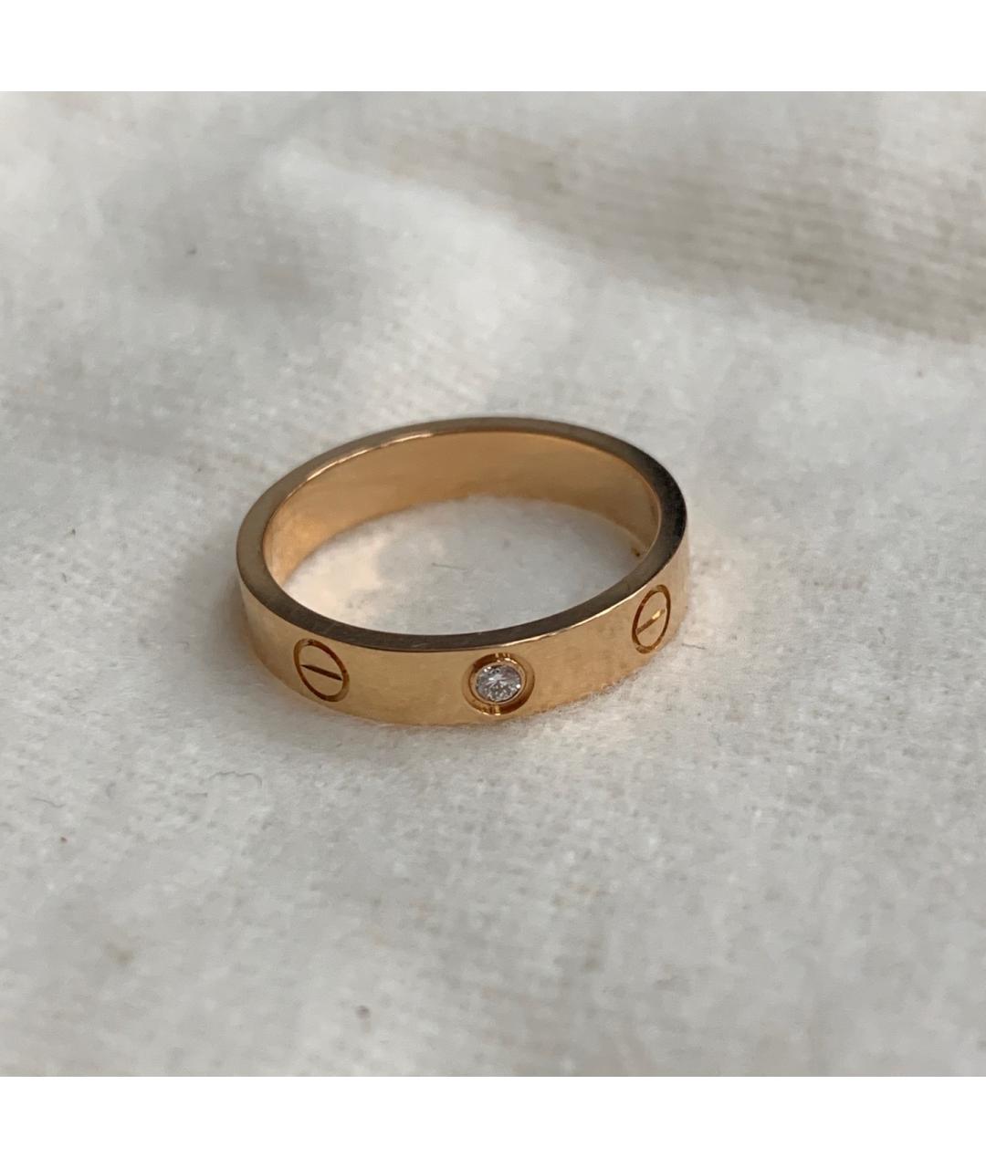 CARTIER Золотое кольцо из розового золота, фото 8