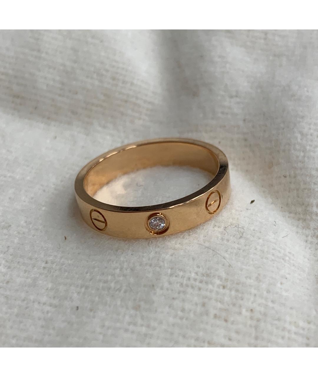 CARTIER Золотое кольцо из розового золота, фото 2