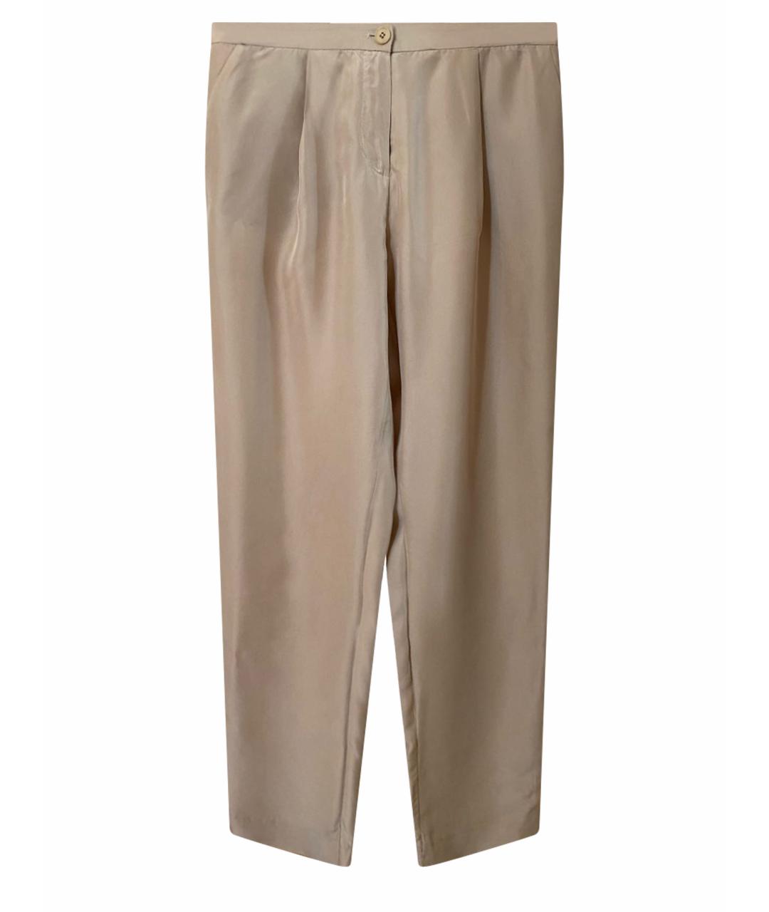 EMPORIO ARMANI Шелковые брюки широкие, фото 1