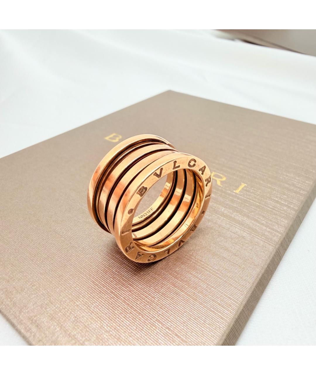 BVLGARI Золотое кольцо из розового золота, фото 7