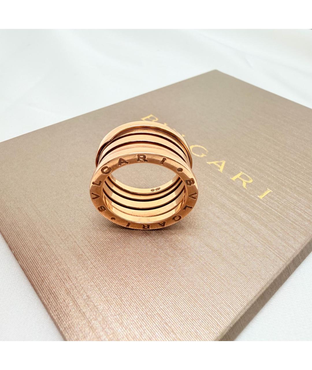 BVLGARI Золотое кольцо из розового золота, фото 2