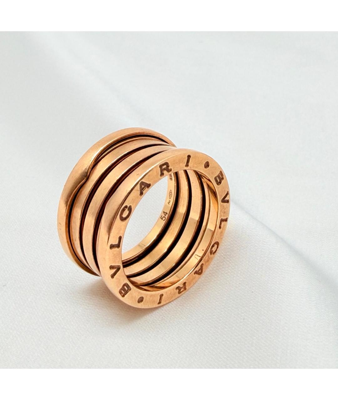 BVLGARI Золотое кольцо из розового золота, фото 6
