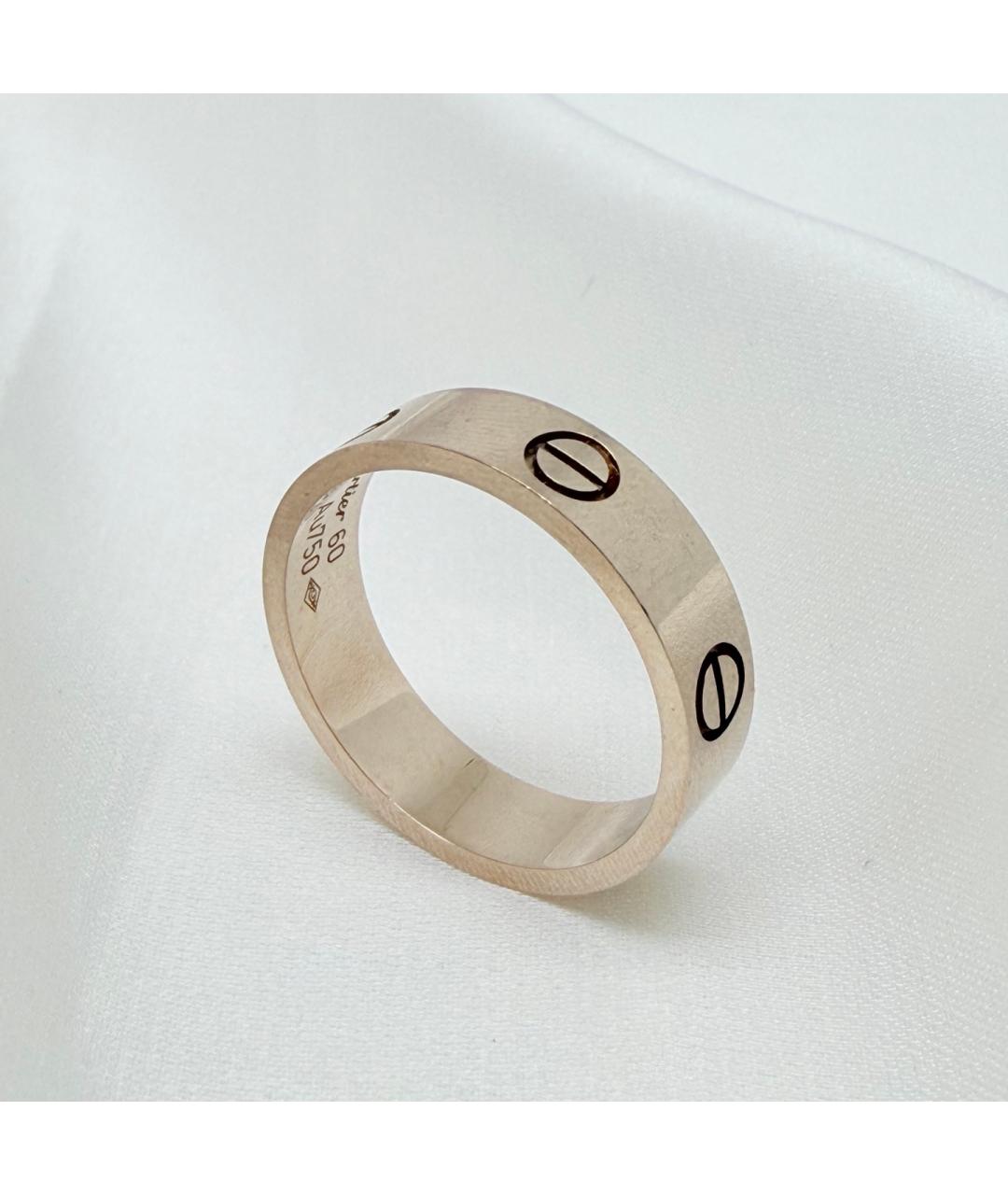 CARTIER Серебряное кольцо из белого золота, фото 2