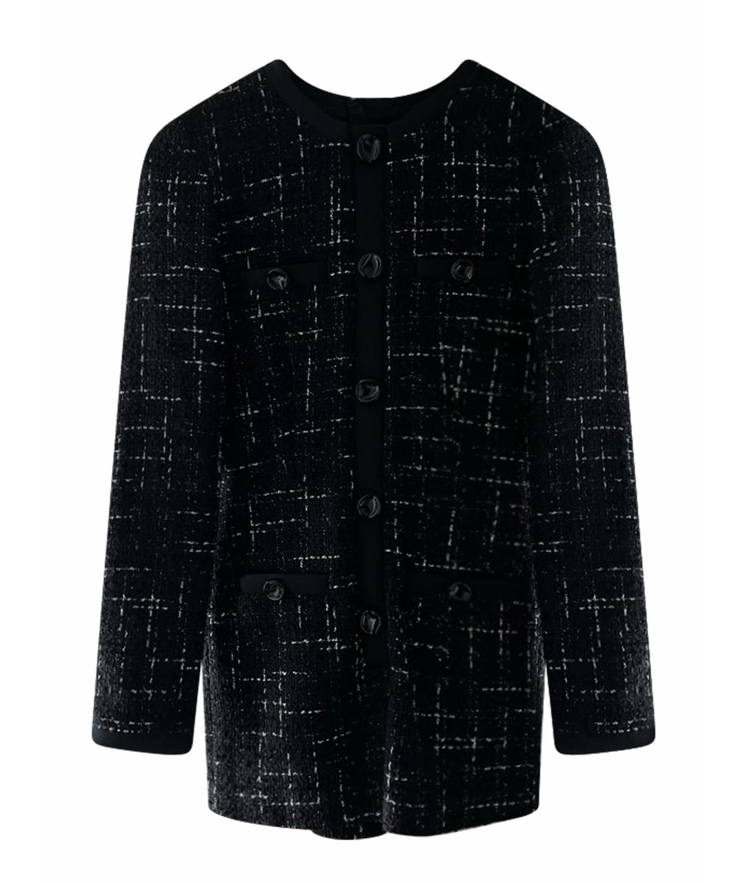 MSGM Черный полиэстеровый комбинезон, фото 1