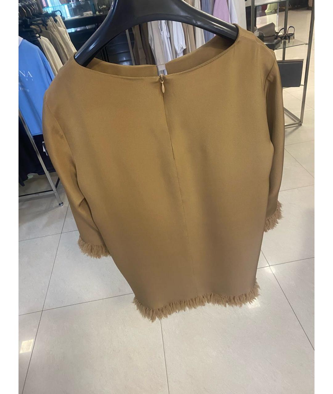ETRO Горчичная блузы, фото 3