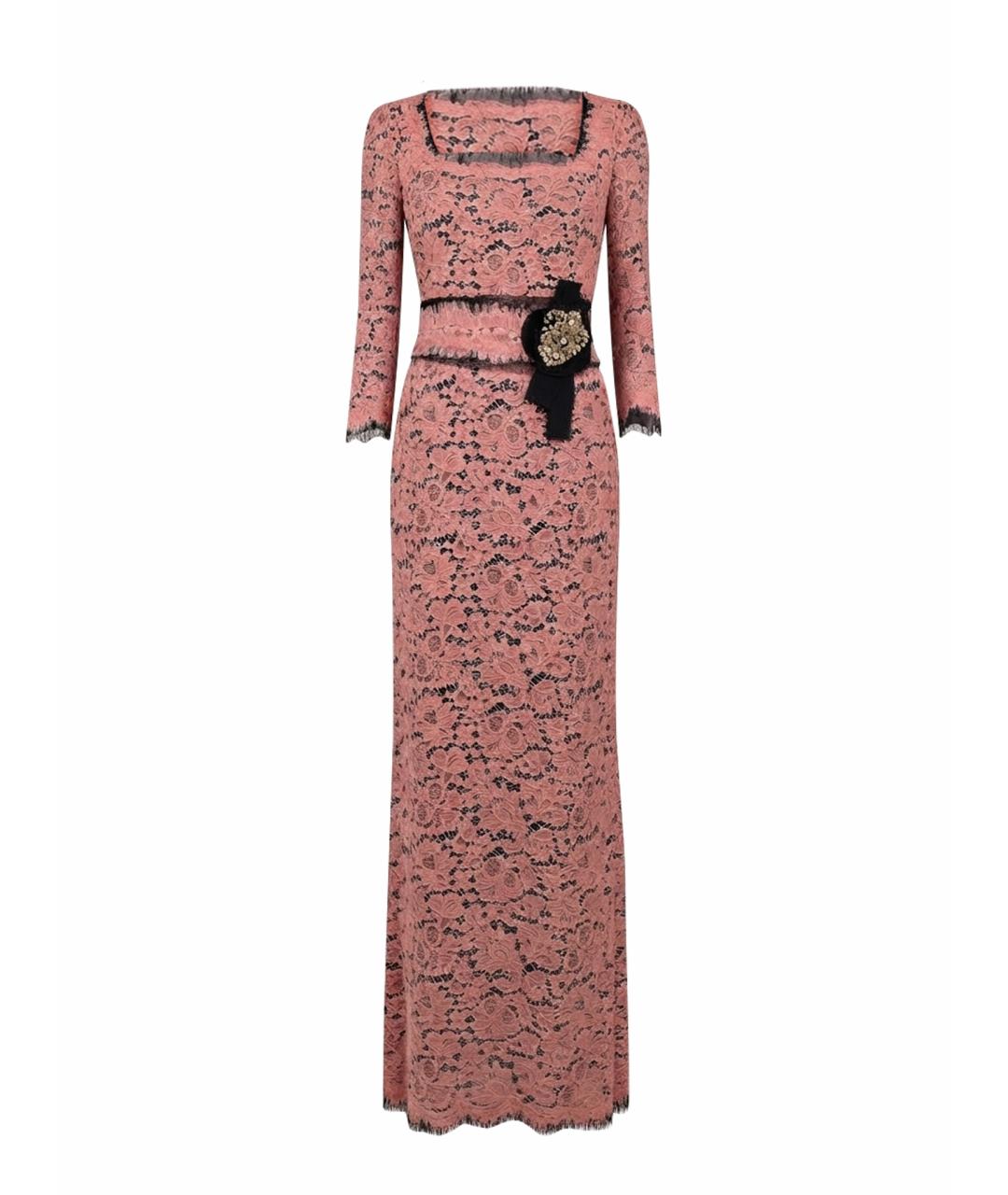 DOLCE&GABBANA Вискозное вечернее платье, фото 9