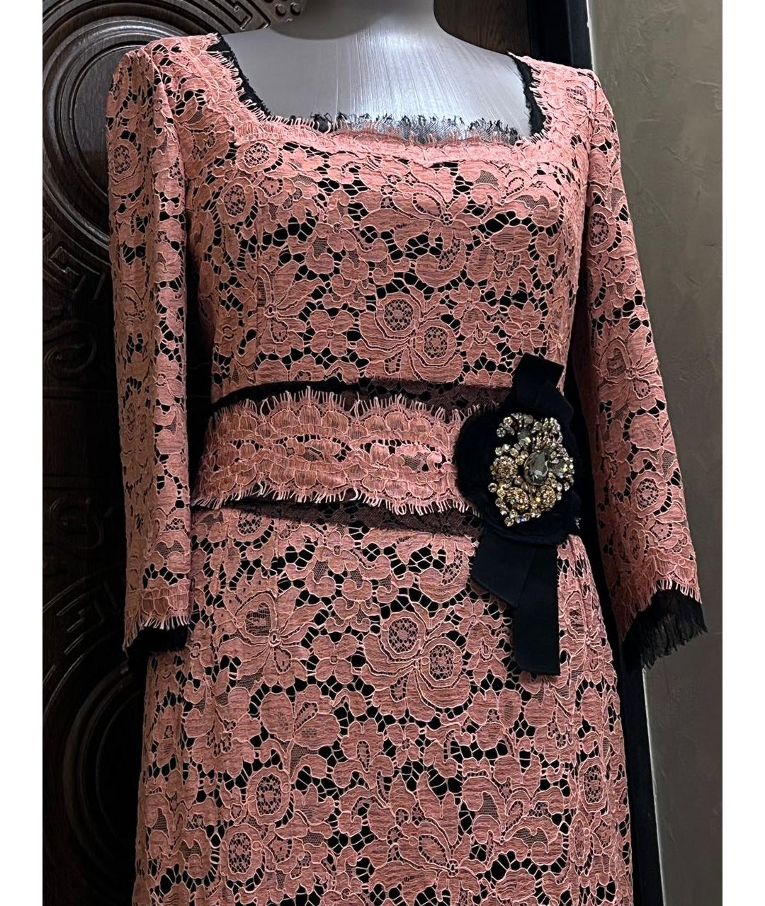 DOLCE&GABBANA Вискозное вечернее платье, фото 4