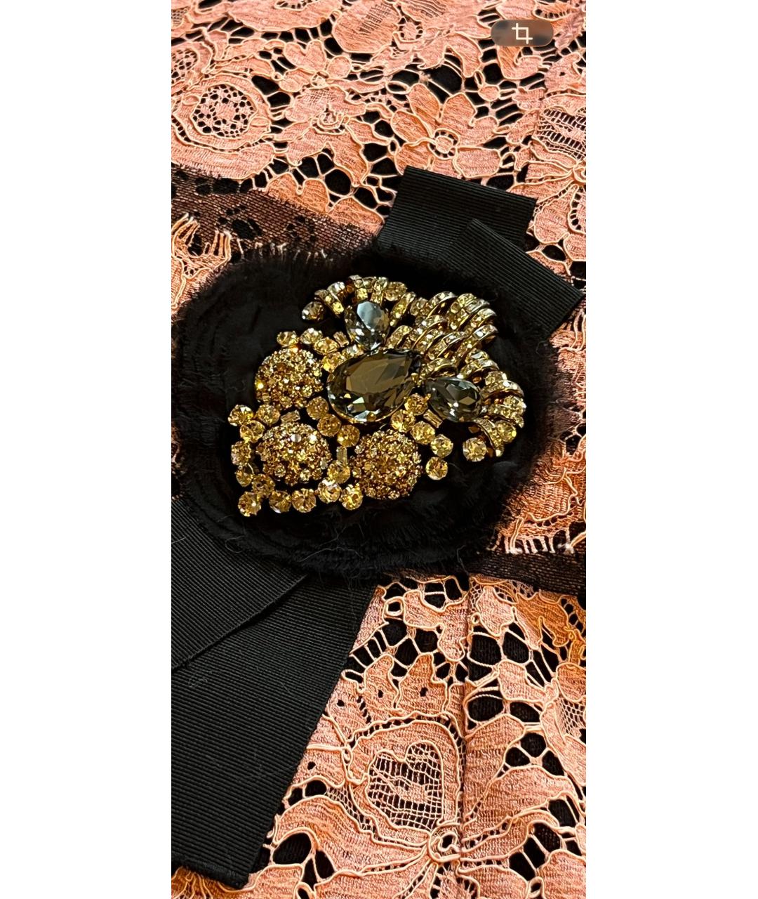 DOLCE&GABBANA Вискозное вечернее платье, фото 6