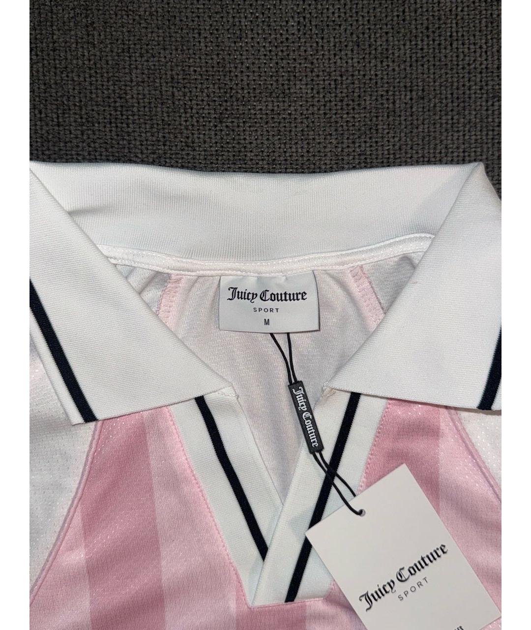 JUICY COUTURE Розовая футболка, фото 4