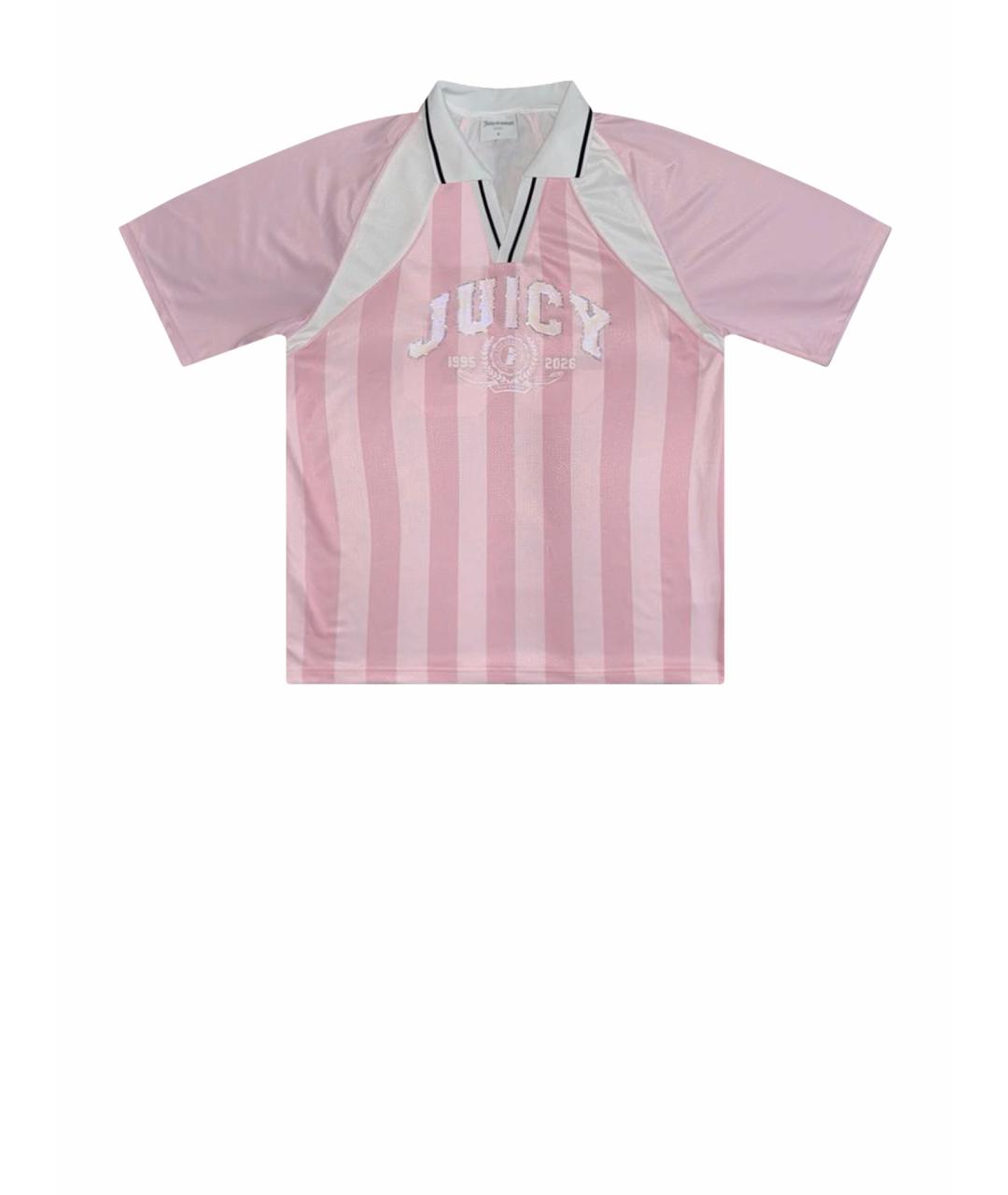 JUICY COUTURE Розовая футболка, фото 1