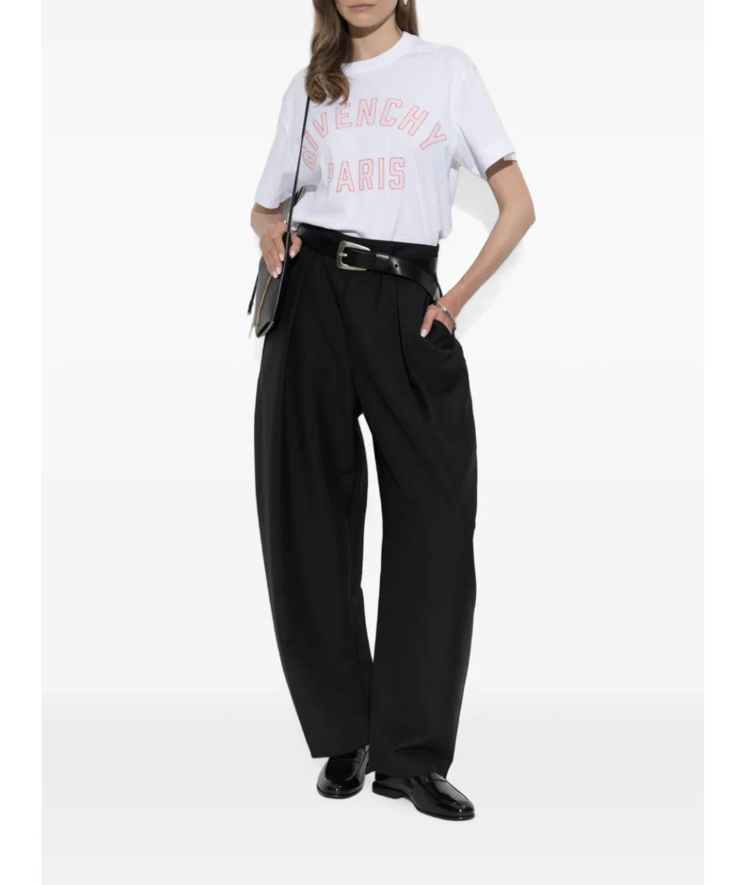 GIVENCHY Белая хлопковая футболка, фото 2