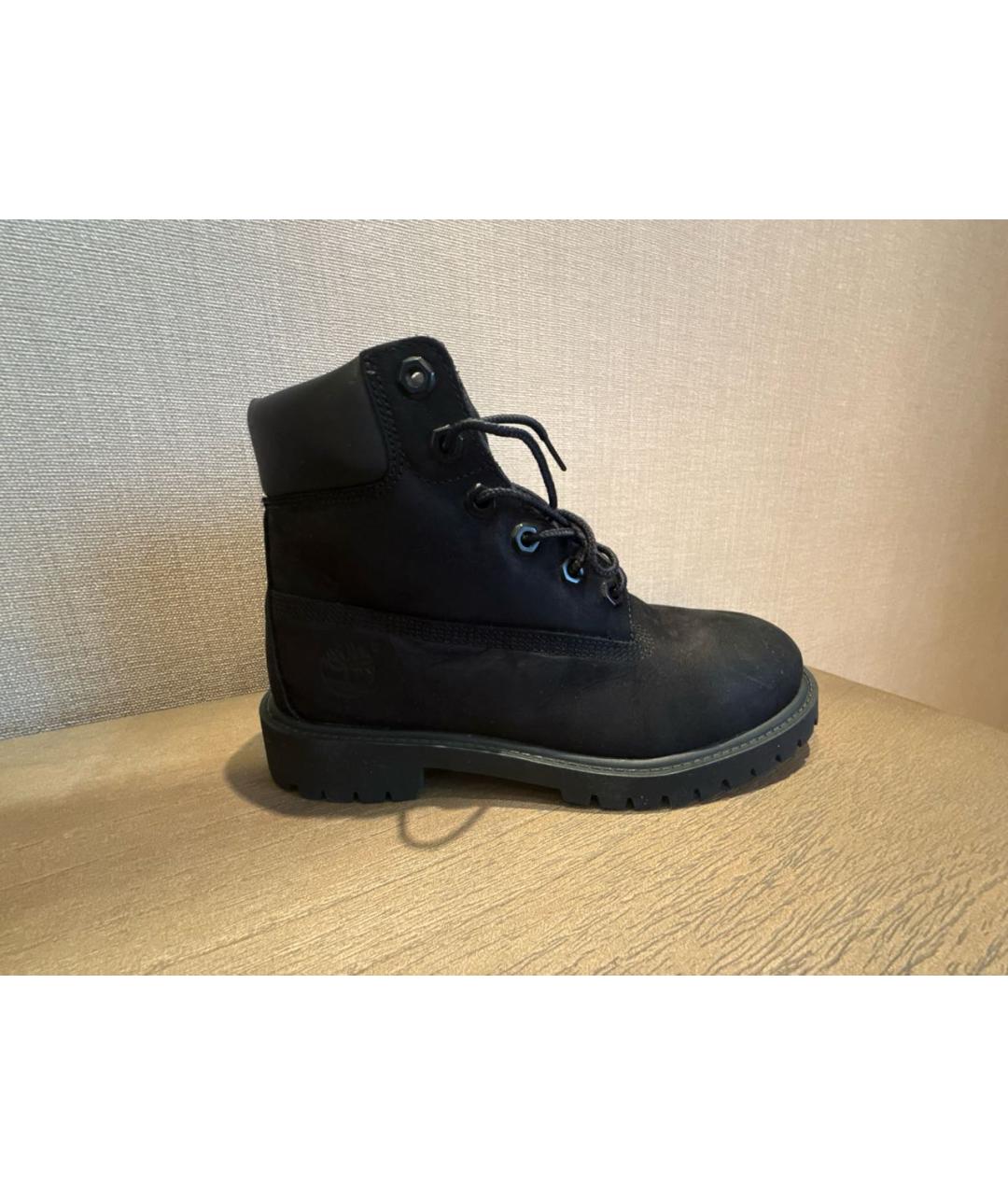 TIMBERLAND Черные нубуковые ботинки, фото 8