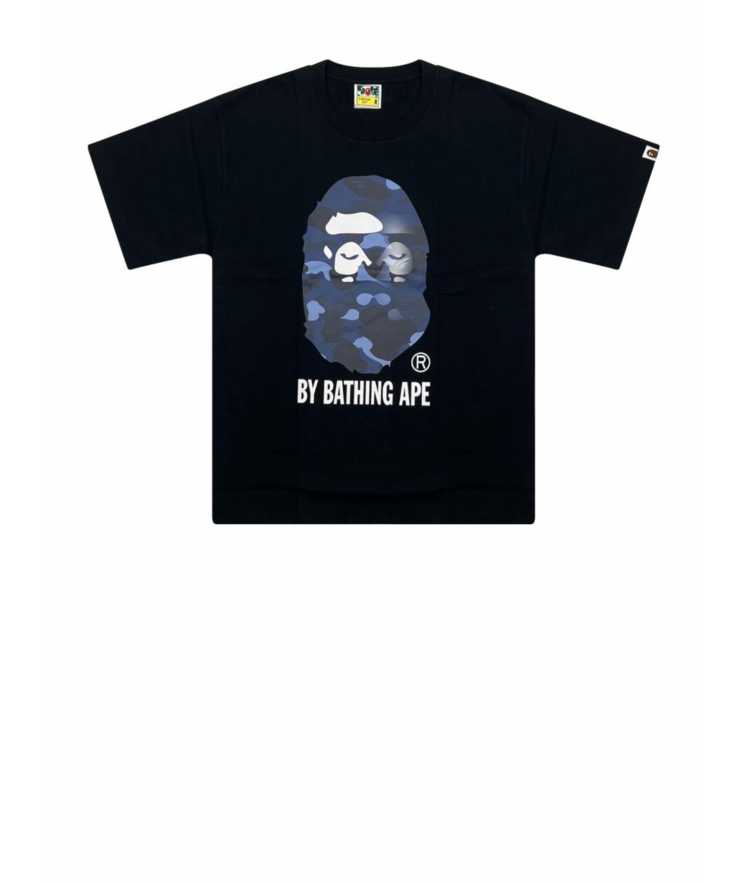 BAPE Черная хлопковая футболка, фото 1